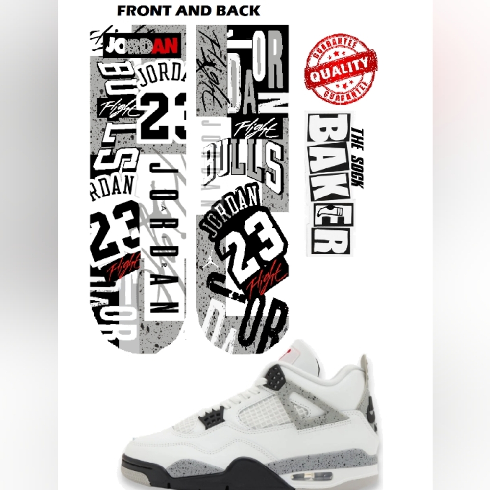 Cement 4s Socks